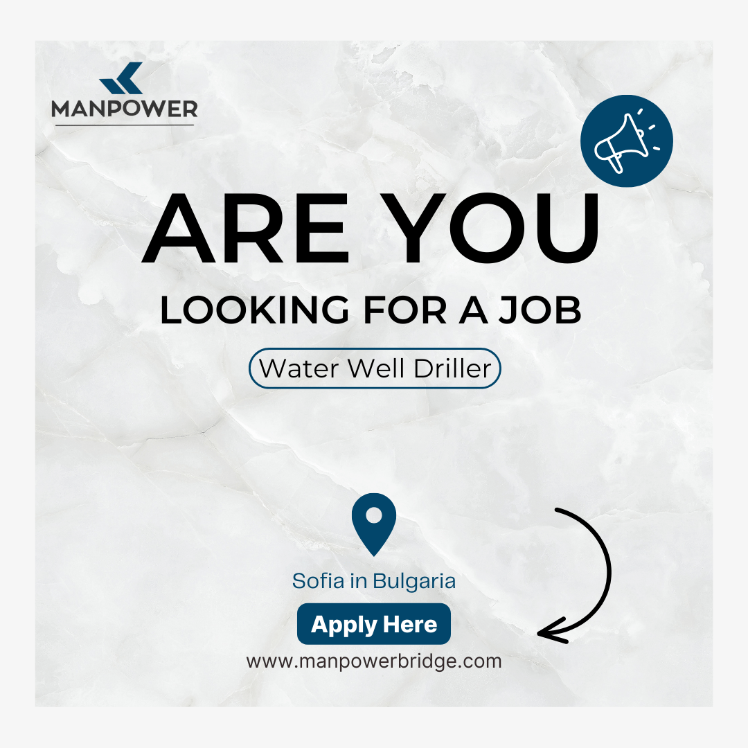Water Well Driller Required at Sofia in Bulgaria